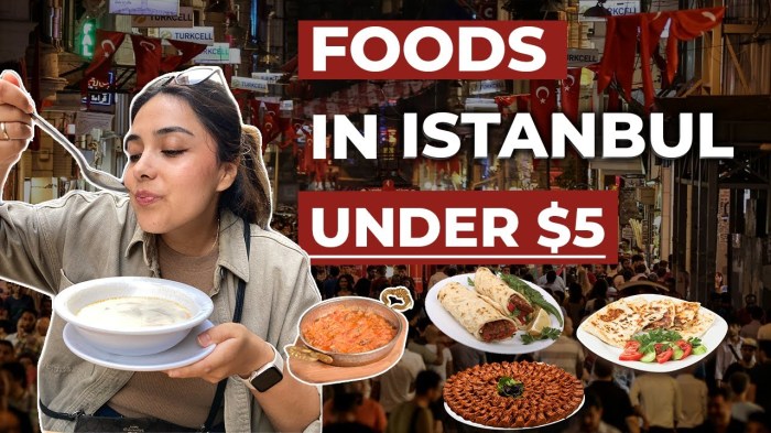 Cheapest food spots in Istanbul