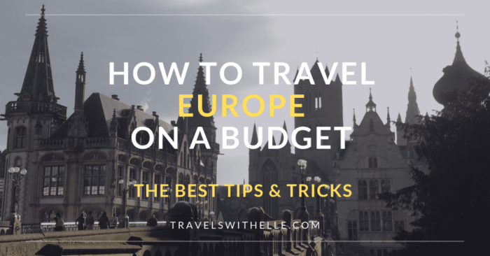 Budget-friendly travel itineraries for Europe